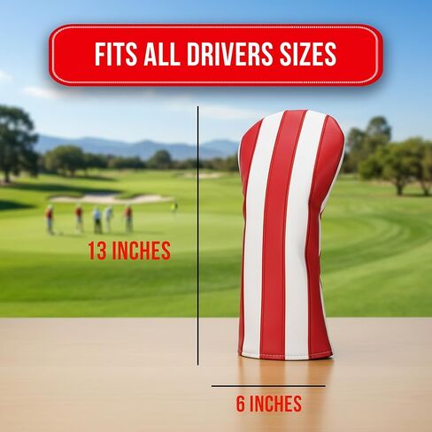 Shanker Golf - Funny Driver Headcover - How's My Driving Driver Cover - Funny Golf Gift for Men - Tour Grade PU Leather - Soft Velour Lining – Fits All Drivers - Funny Golf Gift for Men in Kuwait