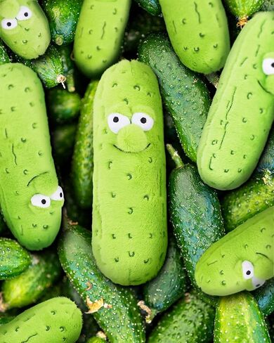 Big Teeth Big Dill Pickle Putter Cover, Plush Funny Putter Head Covers, for Blade, Half Mallet and Hybrid Club, Jar More Putts Funny Putter Cover, Drawstring Closure, You're A Big Dill to Me in Saudi Arabia