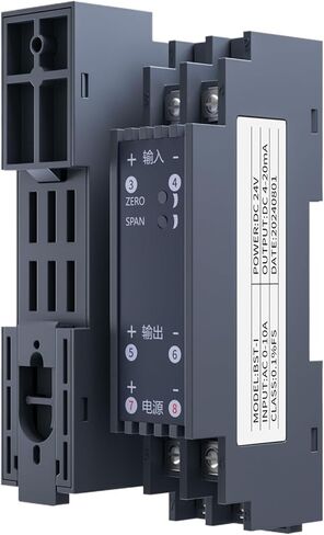 1pcs 10A 20A AC Current Sensor DC 24V Current Transducer Transmitter 4-20mA to 0-10V to 1-5V RS485 Current Transmitter(0-10V Out) in Kuwait