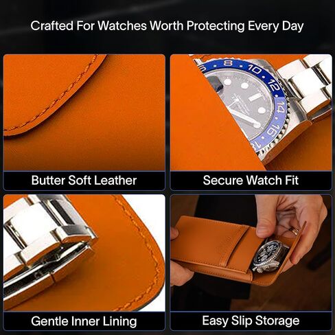 علاقة لندن ، هايد بارك ، حقيبة ساعة واحدة في جلد ناعم in Kuwait