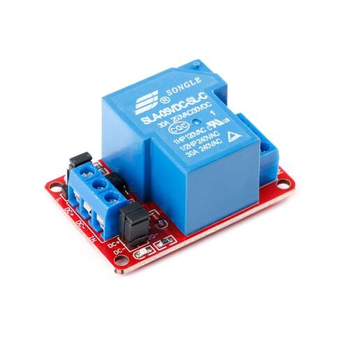2Pcs 5V Relay Module 5V 1-Channel 30A with Optocoupler Isolation Module High and Low Level Trigger 5mA Relay PCB in Saudi Arabia