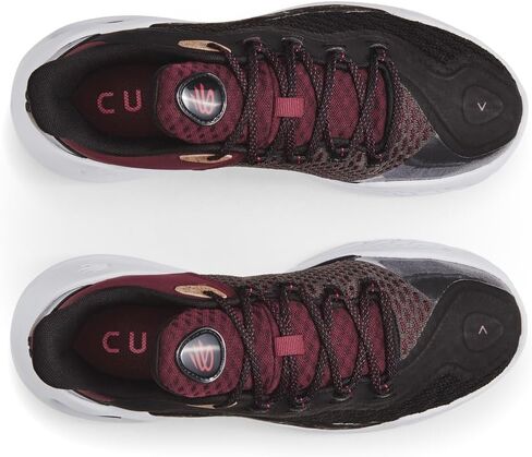 Under Armour Curry 11 Domaine - Men's (Black/Burgundy/White) in Saudi Arabia