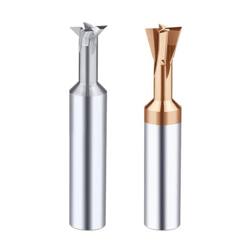 Carbide Dovetail Milling Cutter 45° 60° 75° CNC Tools Tungsten Steel End Mills(45°,Uncoated,D14x65L) in Saudi Arabia