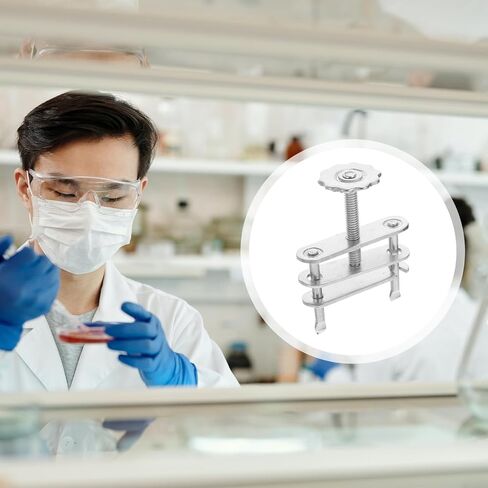 Garneck 10pcs Lab Flow Control Tubing Clamps with Screw Compressor Design Strong Metal Hose Clips for Precise Liquid Regulation in Scientific Experiments and Teaching Supplies in Saudi Arabia