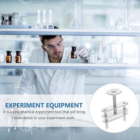 Didiseaon 10Pcs Swivel Screw Tubing Clamps Metal Hose Fitting Clips for Chemical and Biological Laboratory Flow Control Applications in Saudi Arabia
