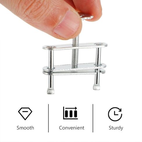 SEWACC 12pcs Adjustable Swivel Screw Tubing Clamps for Flow Control Compact and Portable Hose Clamps for Laboratory Use Easy to Operate with Strong Friction and Secure Grip in Saudi Arabia
