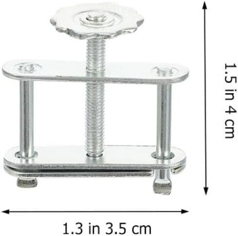 SEWACC 12pcs Adjustable Swivel Screw Tubing Clamps for Flow Control Compact and Portable Hose Clamps for Laboratory Use Easy to Operate with Strong Friction and Secure Grip in Saudi Arabia
