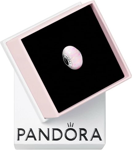 Pandora Opalescent Charm Bracelet Charm Moments Bracelets - Stunning Women's Jewelry - Gift for Women - Made with Sterling Silver & Man-Made Opal, With Gift Box in Saudi Arabia