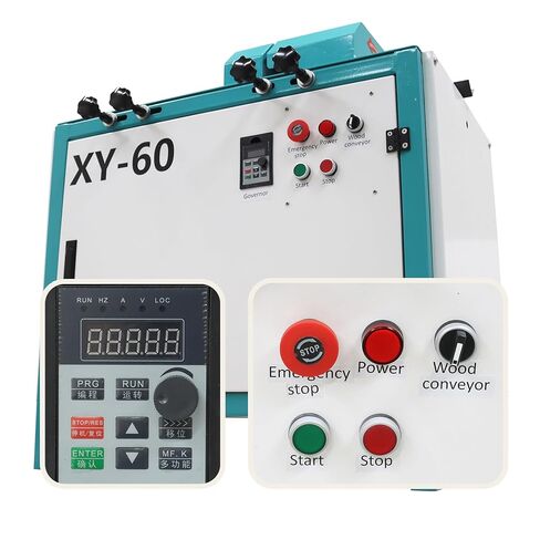 TECHTONGDA Wooden Stick Milling Machine Wood Round Bar Machine Polish Grind 30mm/1.18inch Diameter 220V Three Phase in Saudi Arabia