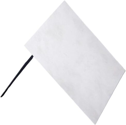 Alumina Plate, Alumina Ceramic Sheet 96% White Pack Of 2 10x10cm And 14x19cm 1mm 2mm 3mm(13.8cm x 19cm x 1mm) in Saudi Arabia