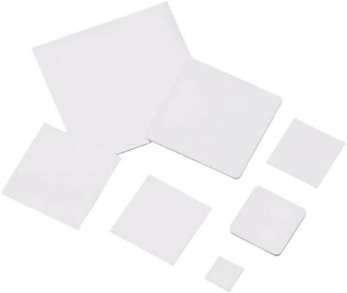 Alumina Plate, H168 95 Alumina Ceramic Sheet Multiple Sizes(120X120X0.38mm) in Saudi Arabia