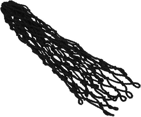 Alomejor Pool Table Nets, Hollow Out Design Billiards Pocket Nets, 6PCS Black Set for Training Practice Home Entertainment Professional Players in Kuwait