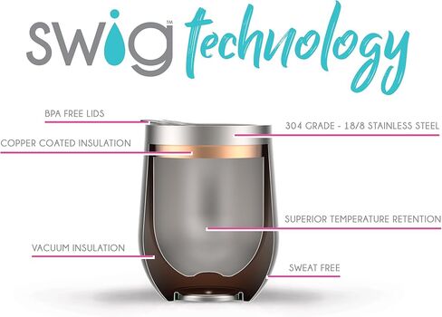 في بعض الأحيان يتم تصنيع Swig 12oz من Wine-Mermaid Shimmer in Kuwait