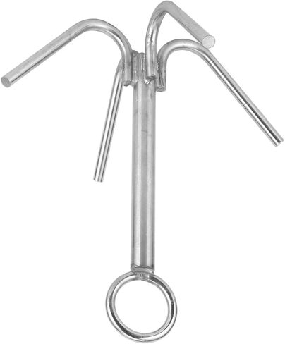 مرساة قارب بخطاف من Walfront، مرساة مخلب من الفولاذ المقاوم للصدأ 316 مع تصميم 4 مخالب لأنشطة الإنقاذ وصيد الأسماك في الهواء الطلق in Saudi Arabia