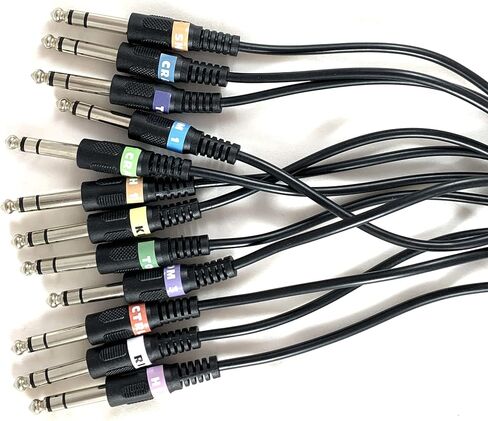 Silverline Cable Snake Aux Sticker Replacements for Roland Auxiliary Accessories V-Drums (1 Set) in Kuwait