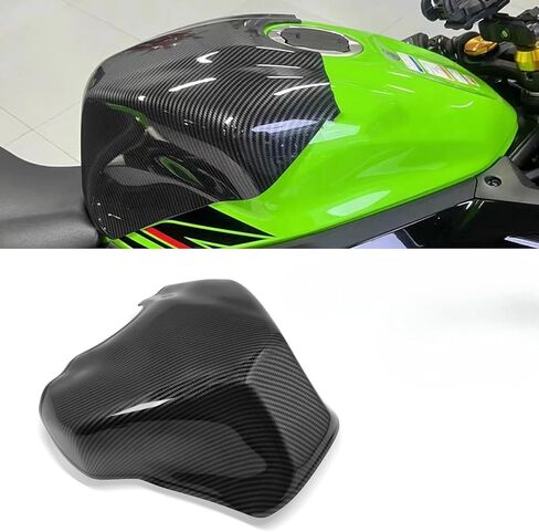 FOR ZX-4R ZX-4RR ZX-25R ZX4R ZX4RR ZX25R 2020-2024 Piezas de motocicleta tapa de tanque de combustible de fibra de carbono cubierta protectora de tanque de combustible (Carbon Fiber) in Kuwait