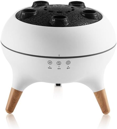 موزع روائح قنديل البحر الديناميكي، مرطب رذاذ بارد سعة 250 مل مع 7 أضواء متغيرة الألوان، تأثير حلقة الدخان، جهاز تحكم عن بعد وإعداد مؤقت 4/8 ساعات للمنزل وغرفة النوم والمكتب واليوجا، وإيقاف التشغيل التلقائي in Kuwait