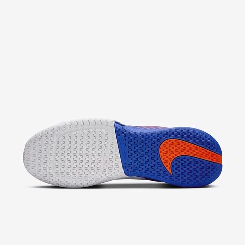 NikeCourt Air Zoom Vapor Pro 2 Men's Hard Court Tennis Shoes (DR6191-106, White/Hyper Royal/Hyper Crimson) Size 8 in Saudi Arabia