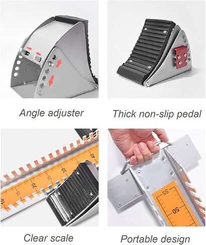 Starting Blocks, Athletics Track Blocks for Sprinting, Sprinter Pedal with 6 Angle Adjustable, Running Apparatus for Track, Competition Equipment with Handle for Plastic Runway in Kuwait