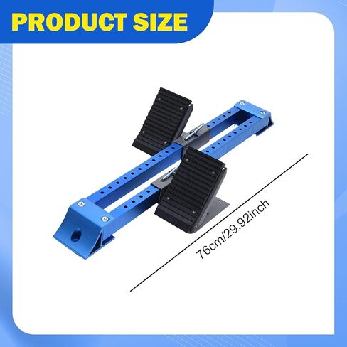 pistro Starting Blocks for Track & Field - Adjustable Aluminum Alloy Sprint Launch Tool (76cm/29.9in) in Kuwait