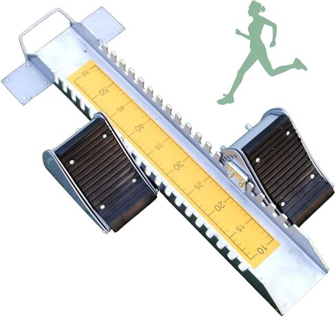 Multifunctional Starting, Track Pedals Athletics, Aluminum Athletics Track Pedals Athletics, Adjustable Multi Function Starting Block, Scholastic Starting Block, for Plastic Runway Cinder Track in Kuwait