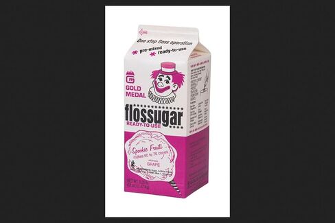 الميدالية الذهبية Flossugar العنب حلوى القطن السكر 3.25 رطل. in Kuwait
