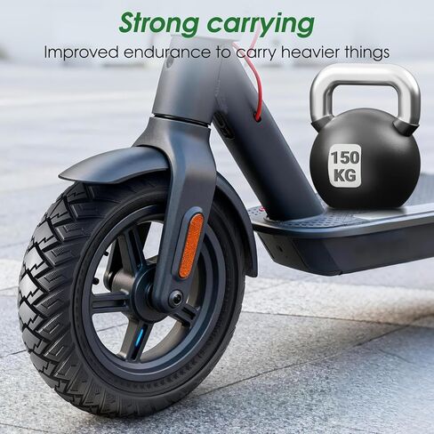 10x3 Scooter Tire, 2pcs 255 * 80 Solid Off-road Scooter Tires, Replacement Wheel Compatible with Zero 10X/ Vsett 10+/ Kugoo M4& M4 Pro/Techlife X7& X7s& X8& X8s/Motus PRO 10/ Joyor Y6S& S10S in Kuwait