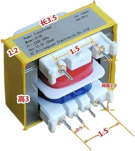 SaNzia 2 قطعة EI35 عزل محول الإدخال 220 فولت إخراج 12 فولت 350mA محول الطاقة لسخان المياه غطاء فوق البوتاجاز لإخراج الأدخنة خزانة التطهير in Kuwait