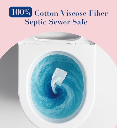 Thickened Flushable Wipes 60 Counts - ON-THE-GO Individually Wrapped for Women Men I Wet Wipes for Butt Travel Toilet Bathroom Thicker & Big for Adult Oranea Dulca & Aloe - Septic Sewer Safe in Saudi Arabia