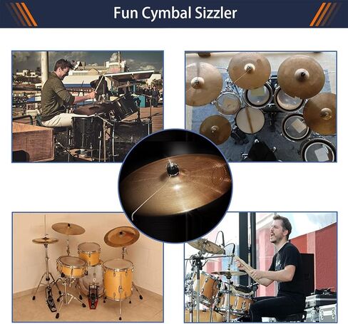 مجموعة طبول سلسلة الصنج سيزلر من الفولاذ المقاوم للصدأ، 5 عبوات in Kuwait