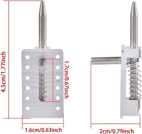 RC Airplane Lock Catch Spring Loaded Professional DIY RC Plane Cockpit Latch in Saudi Arabia
