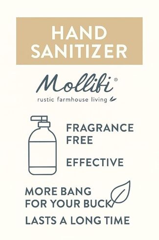 Hand Sanitizer Gel, 1/2 gallon, Fragrance Free, PK-1, Mfr: MOL9747-12_1/2GAL-A in Saudi Arabia