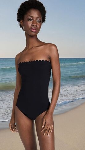 Karla Colletto Women's Inés Bandeau One Piece in Kuwait