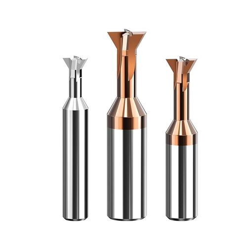 Carbide Dovetail Milling Cutter 45° 60° CNC Tools Tungsten Steel End Mills(for Steel,D2*60° 4F) in Saudi Arabia