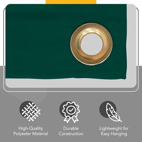 Baylor Tigers College Sports Printed Polyester Banner - NCAA Licensed - Hanging Graduation Decoration - School Banner (Gold, Green) (2' x 6') in Saudi Arabia