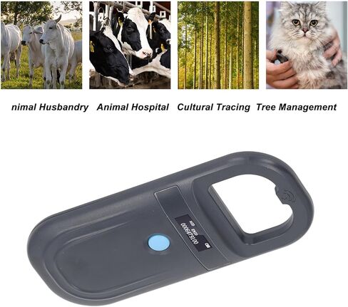 Pet Microchip Reader Scanner 134.2KHz with USB Charging for Dogs and Cats in Saudi Arabia