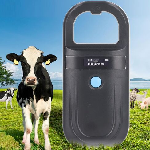Pet Microchip Reader Scanner 134.2KHz with USB Charging for Dogs and Cats in Saudi Arabia