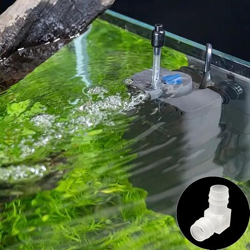 6 قطعة 5/8 "خرطوم بارب 90 درجة الكوع L المناسب ، البلاستيك متساوية بارب الربط ميندر للغاز والسائل والهواء والوقود وحوض السمك in Kuwait