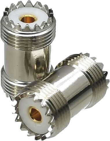 1 قطعة UHF PL259 SO239 إلى/BNC ذكر المقابس والإناث جاك الحاجز و 4 ثقوب شفة محوري محول موصل (SO239 إلى SO239 S) in Saudi Arabia