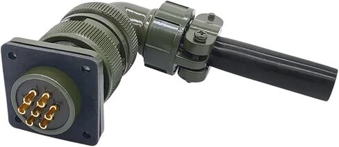 5015 MIL STD Circular Connector 16S-1 16S-8 Plugs Socket 7pin 5pin MIL-C MS3102 MS3106 MS3108 1Pcs(Socket 3102 16-1P) in Saudi Arabia