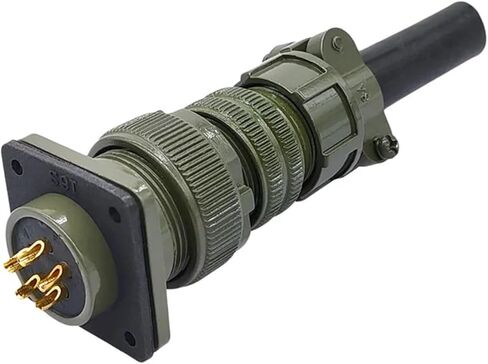 5015 MIL STD Circular Connector 16S-1 16S-8 Plugs Socket 7pin 5pin MIL-C MS3102 MS3106 MS3108 1Pcs(Socket 3102 16-1P) in Saudi Arabia
