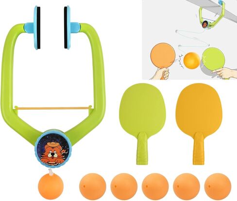 DS. DISTINCTIVE STYLE Door Table Tennis Game Over The Door, Hanging Table Tennis Trainer Set, Adjustable Door Ping Pong Starter Kit for Daily Exercise, Enhanced Coordination in Saudi Arabia