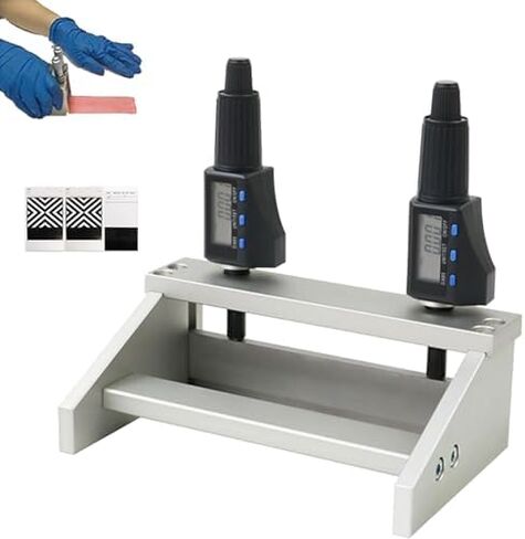 Adjustable Film Applicator with Digital Micrometer, Precision Coating Device for Wet Film Preparation, Measuring Range 1-6000μm, Ideal for Printing, Paints & Coatings (100mm) in Saudi Arabia