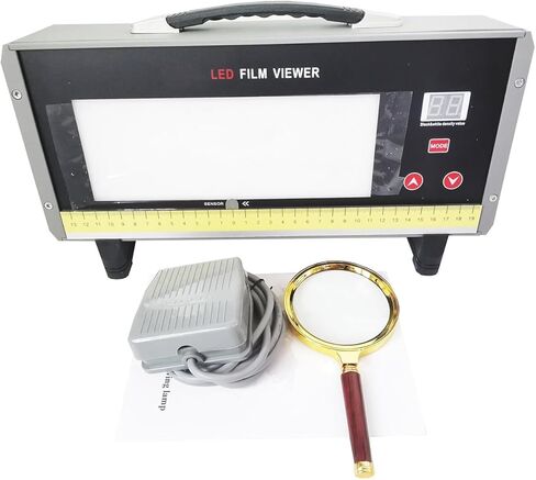 Radiography Film Viewer with Maximum Luminance 225000cd/m²(700000Lux) Film Density <5.0 Average Color Temperature 8000K Display Range 1.0-5.0 in Kuwait