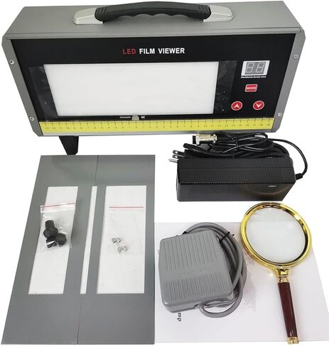 Radiography Film Viewer with Maximum Luminance 225000cd/m²(700000Lux) Film Density <5.0 Average Color Temperature 8000K Display Range 1.0-5.0 in Kuwait