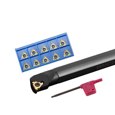 Internal Thread Turning CNC Tool Rod SNR0013M16 SNR0014M16 SNR0016Q16 SNR0020R16 SNR0025S16 SNR0032T16 + 16IR Inserts SNR Holder(NO Cutter bar,AG60) in Saudi Arabia
