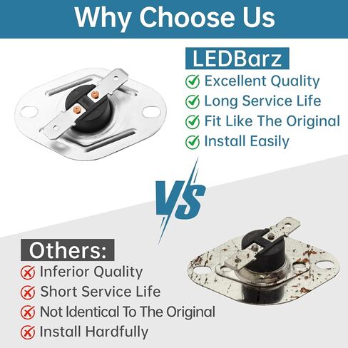 RV Furnace Limit Switch for Suburban 232504 Limit Switch, RV Furnaces SF-25/30/35 & SF-25F/30F/35F Safety Cutoff in Saudi Arabia