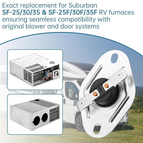 RV Furnace Limit Switch for Suburban 232504 Limit Switch, RV Furnaces SF-25/30/35 & SF-25F/30F/35F Safety Cutoff in Saudi Arabia