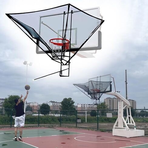 Basketball Rebounder Shot Returner Ball Return Net for Hoop Chute Attachment for Shooting in Saudi Arabia