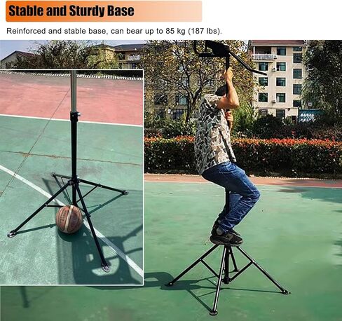 Basketball Hoop Returner Return Attachment 8 Ft 0 Rebounder Net Adults Kids Catcher Floor Standing Heavy Duty Ball Shot Trainer in Saudi Arabia